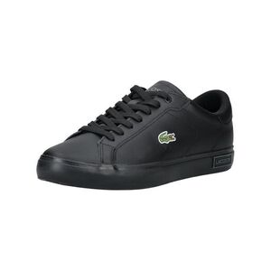 LACOSTE Rövid szárú sportcipők zöld / fekete / fehér kép