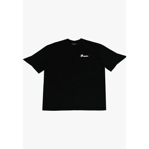 Dropsize Póló 'Hustle Hard' fekete / fehér kép