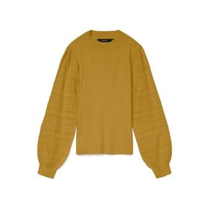VERO MODA Pulóver 'VMNEWLIMONE' aranysárga kép