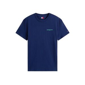 Tommy Jeans Póló tengerészkék / menta / lila / fekete kép