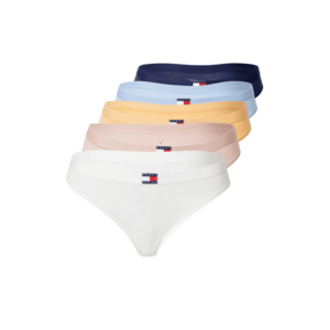 Tommy Hilfiger Underwear String bugyik kék / világoskék / sárga / fehér kép