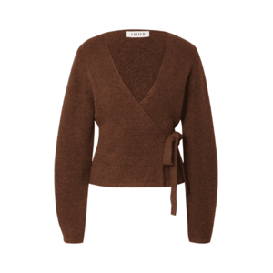 EDITED Pulóver 'Lilou Wool' barna kép