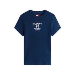 Tommy Jeans Póló tengerészkék / fehér kép