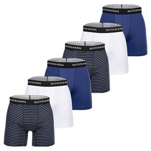 SCOTCH & SODA Boxeralsók kék / fekete / fehér kép
