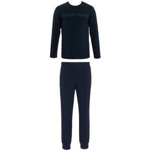 Emporio Armani Hosszú pizsama tengerészkék kép