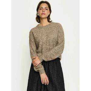 Soft Rebels Pulóver 'SRAllison' barna melír kép