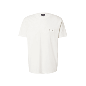 ARMANI EXCHANGE Póló ezüst / piszkosfehér kép