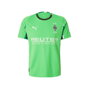PUMA Mezek 'Borussia Mönchengladbach 2025/2026' zöld / citromzöld / fekete / fehér kép