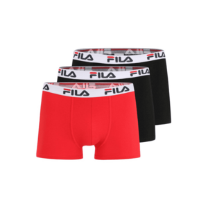 FILA Boxeralsók rikító piros / fekete / fehér kép