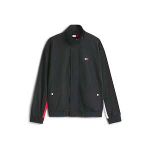 Tommy Jeans Átmeneti dzseki 'HERITAGE' piros / fekete / fehér kép