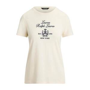 Lauren Ralph Lauren Petite Póló 'KATLIN' bézs / tengerészkék kép
