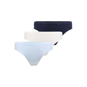 Calvin Klein Underwear String bugyik tengerészkék / pasztellkék / fehér kép
