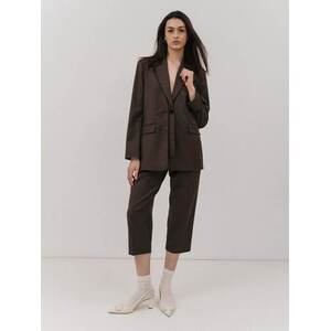 4TAILORS Blézer barna kép