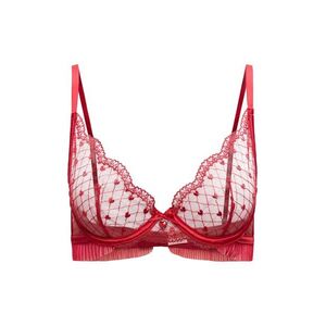Hunkemöller Melltartó 'Cordelie' vérvörös kép