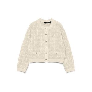 VERO MODA Kardigán 'VMHEATHER' bézs kép