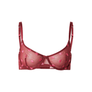 Hunkemöller Melltartó rózsaszín / sötétvörös kép