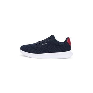 TOMMY HILFIGER Rövid szárú sportcipők tengerészkék / vörösáfonya / fehér kép