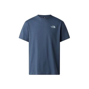 THE NORTH FACE Mezek 'M RETRO EARTH RELAXED SHORT SLEEVE TEE-G' szürke / sötétzöld kép