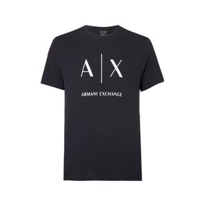 ARMANI EXCHANGE Póló tengerészkék / fehér kép