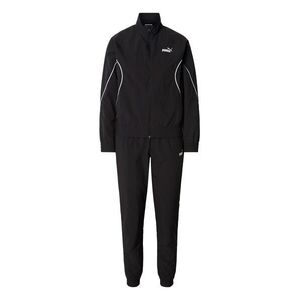 PUMA Sportruhák fekete / fehér kép