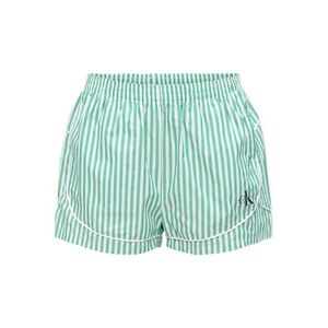 Calvin Klein Pizsama nadrágok zöld / fehér kép