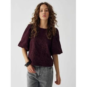 Noella Blúz ' N-Shelly Blouse ' borvörös kép