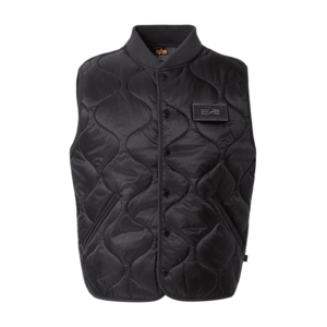 ALPHA INDUSTRIES Mellény 'Q-1' fekete kép