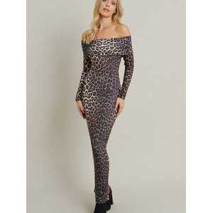 Cool & Sexy Ruha bézs / csokoládé / fekete kép