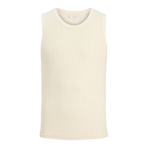 JACK & JONES Pulóver 'JORMenton' gyapjúfehér kép