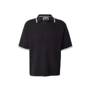 JACK & JONES Pulóver 'JCOBREEZE' fekete / fehér kép