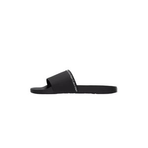 Calvin Klein Papucs 'Essential Repeat Logo Pool' fekete / fehér kép