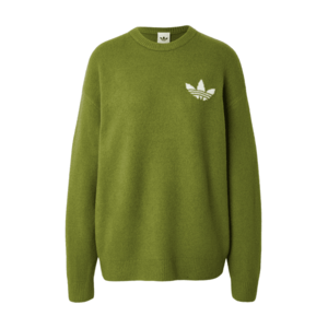 ADIDAS ORIGINALS Pulóver 'Athletic Dept' kiwi / fehér kép
