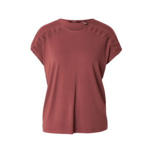 VERO MODA Póló 'VMGINA' burgundi vörös kép