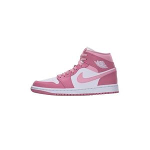 Jordan Magas szárú sportcipők 'Air Jordan 1' rózsaszín / fehér kép