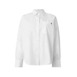 Calvin Klein Jeans Blúz 'Relaxed Monogram' fehér kép