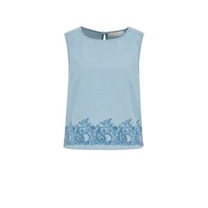 WE Fashion Top azúr / világoskék kép