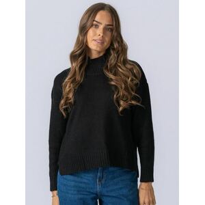 TEESHOPPEN Pulóver ' Emma Knit ' fekete kép