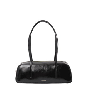 Calvin Klein Válltáskák 'Foil Logo Glossy Shoulder' fekete kép