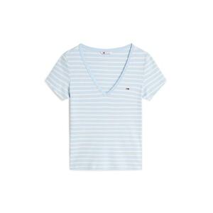 Tommy Jeans Póló 'Low' világoskék / fehér kép