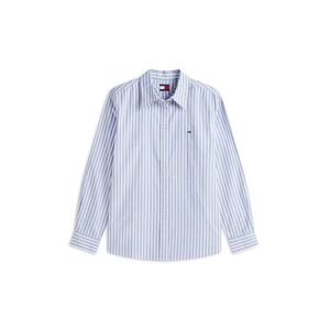 Tommy Jeans Blúz 'Regular Fit' kék / fehér kép