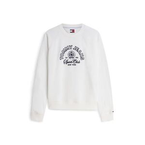 Tommy Jeans Tréning póló 'Crest Logo' éjkék / fehér kép
