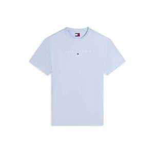 Tommy Jeans Póló 'Linear Logo' világoskék / fehér kép