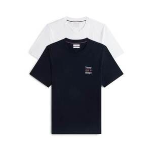TOMMY HILFIGER Póló tengerészkék / fehér kép