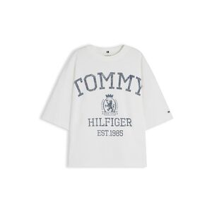 TOMMY HILFIGER Póló 'VARSITY CREST' opál / fehér kép
