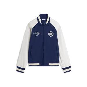 TOMMY HILFIGER Tréning dzseki 'Nautical' tengerészkék / fehér kép