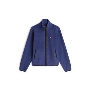 Tommy Jeans Átmeneti dzseki 'Tommy Badge Relaxed Zip-thru' encián kép
