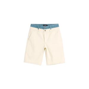 Desigual Nadrág 'Bermuda' opál / fehér kép