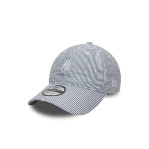 NEW ERA Sport sapkák '9TWENTY New York Yankees MLB Seersucker' tengerészkék / pasztellkék kép