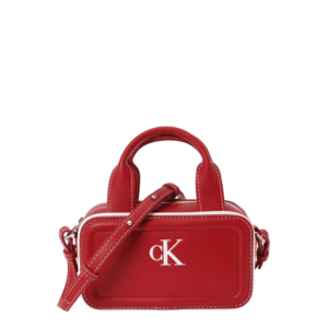 Calvin Klein Kézitáska 'Contrast Monogram' piros / fehér kép