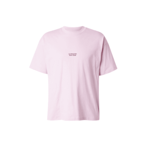 JACK & JONES Póló 'JCOSOLANA' mályva / fekete / fehér kép
